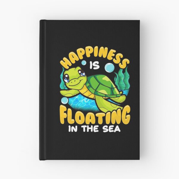 Item preview, Sea Turtle Happiness Is Floating In The Sea designed and sold by perfectpresents.