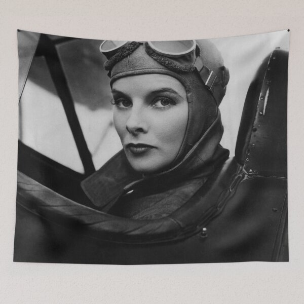 Item preview, Katharine Hepburn - Stars in Aviatrix - 1933 designed and sold by BritishYank.