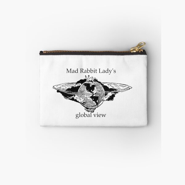 Item preview, mad rabbit lady global view designed and sold by bibblesbunnies.