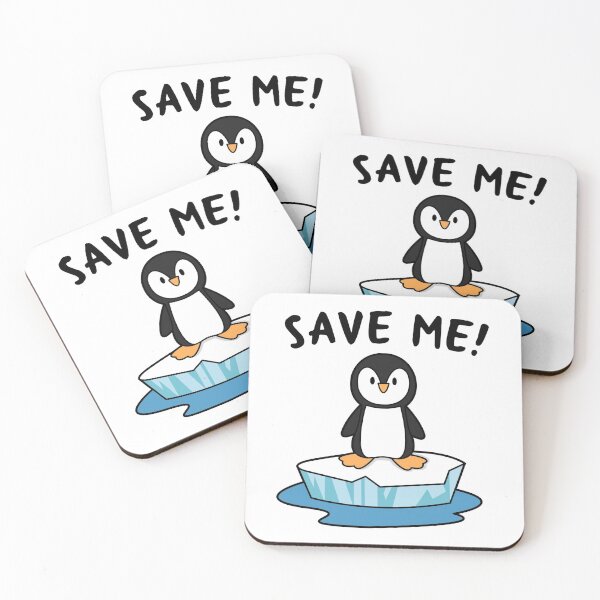 Item preview, Save me! penguin designed and sold by nmdesigns1.