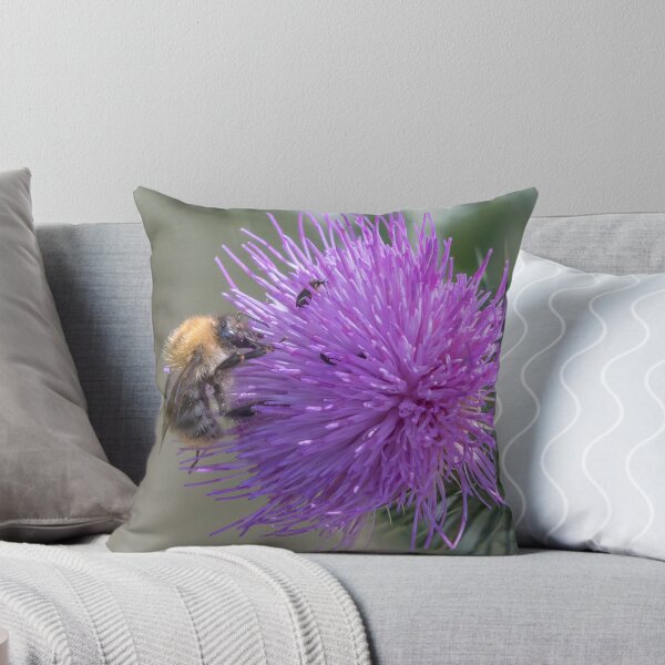 Item preview, Bee on Thistle designed and sold by Adrian Rowley.