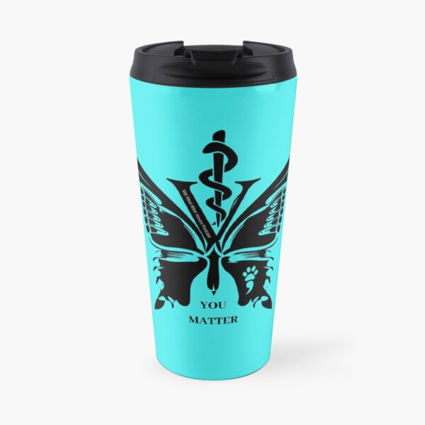 Veterinary You Matter Butterfly Travel Mug Travel Mug