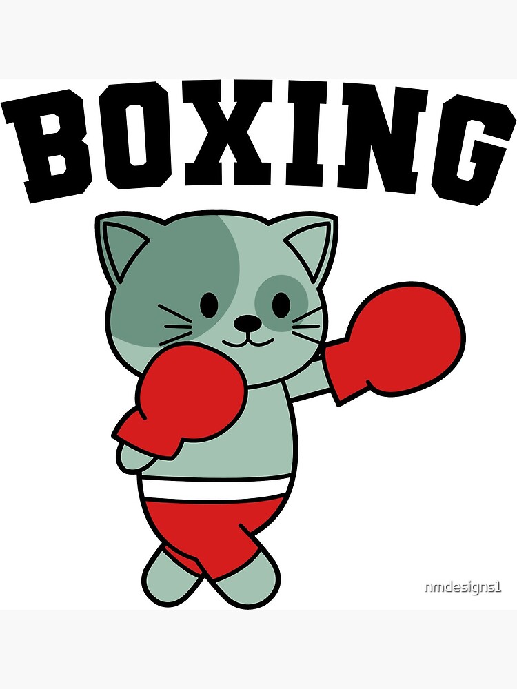 Boxing Cat Logo