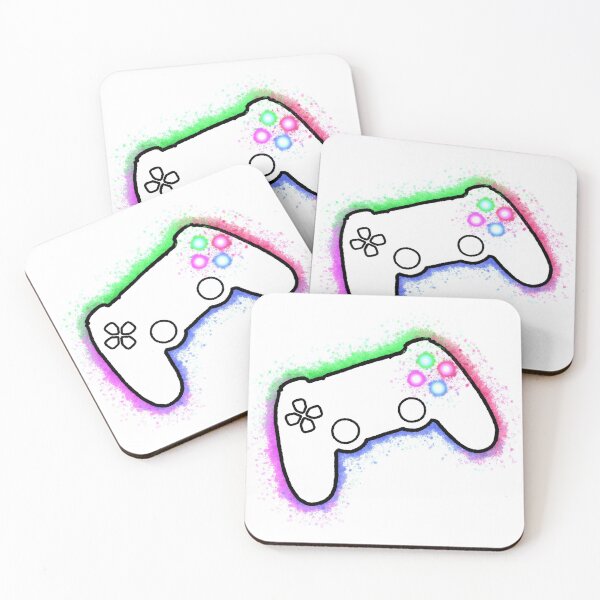 Item preview, Gaming Controller Splash Art (PS4) designed and sold by JaimeLian.
