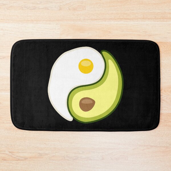 Item preview, Avocado Egg Yin Yang designed and sold by lurchmerch.