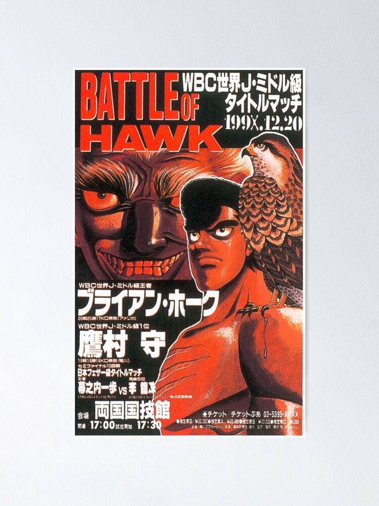 Hajime no Ippo Poster Date vs Martinez Fight Poster by willn45