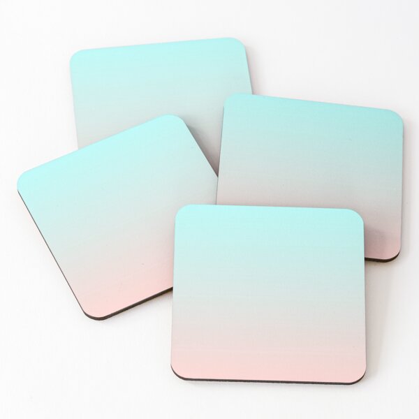 Item preview, Dreamy Mint to Muted Coral Pastel Ombre designed and sold by Michelebuttons.