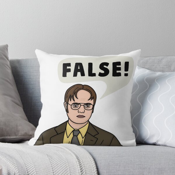 Item preview, Dwight Schrute The Office False Quote  designed and sold by izzydoodlesshop.