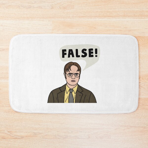 Item preview, Dwight Schrute The Office False Quote  designed and sold by izzydoodlesshop.