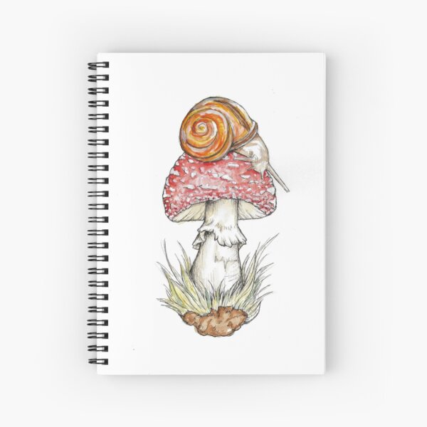 emotional support mushroom & snail friend 🍄🐌 pattern by @fanaticalfi