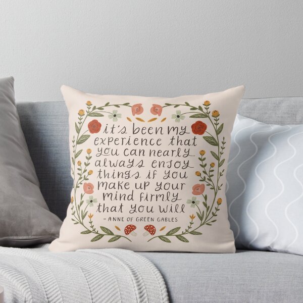 Item preview, Cita de Ana de las Tejas Verdes: "Disfruta las cosas" designed and sold by ohjessmarie.