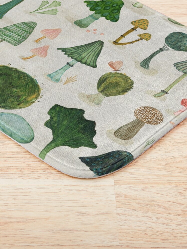 Alternate view of Mushrooms Bath Mat