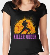 Camiseta entallada de cuello redondo Reina Asesina