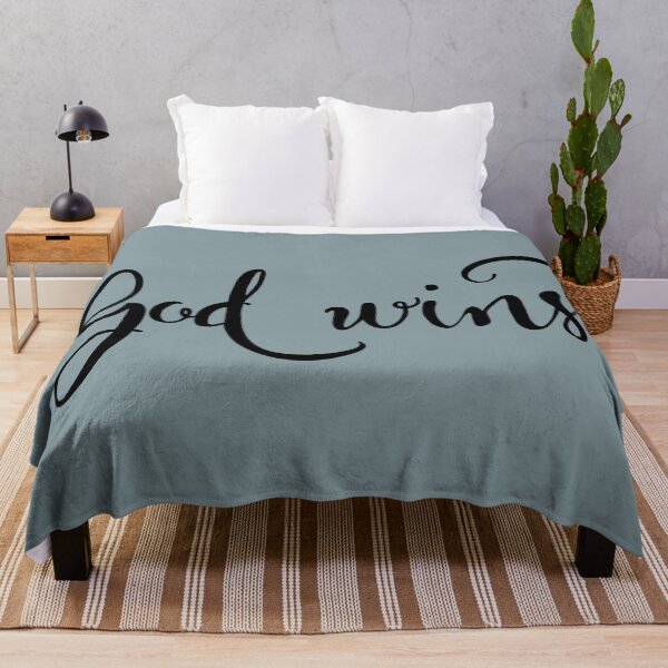 Item preview, God Wins designed and sold by MaddiLoppnow.