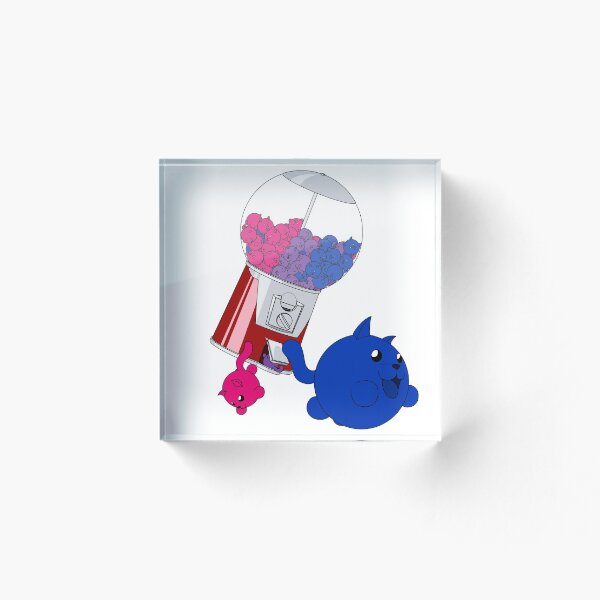 Item preview, Cat Gumball Machine - Bisexual designed and sold by Sadayoshi Entertainment.