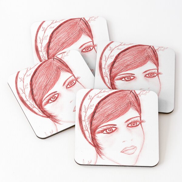 Item preview, A Sweet Flapper in Red designed and sold by blayzeink.