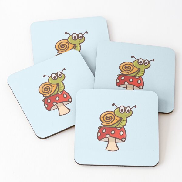 Item preview, Snail's Serenade: Adorable Journey on the Mushroom's Back designed and sold by Mrsmauve.