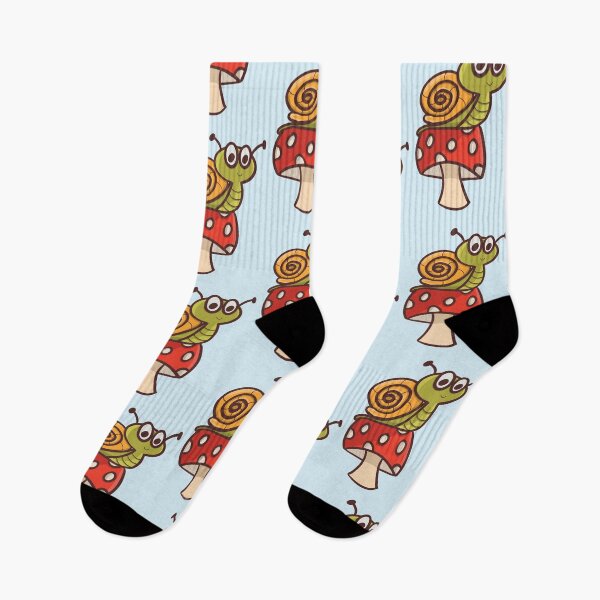 Item preview, Snail's Serenade: Adorable Journey on the Mushroom's Back designed and sold by Mrsmauve.