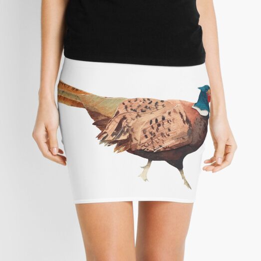 The Fancy Pheasant Mini Skirt