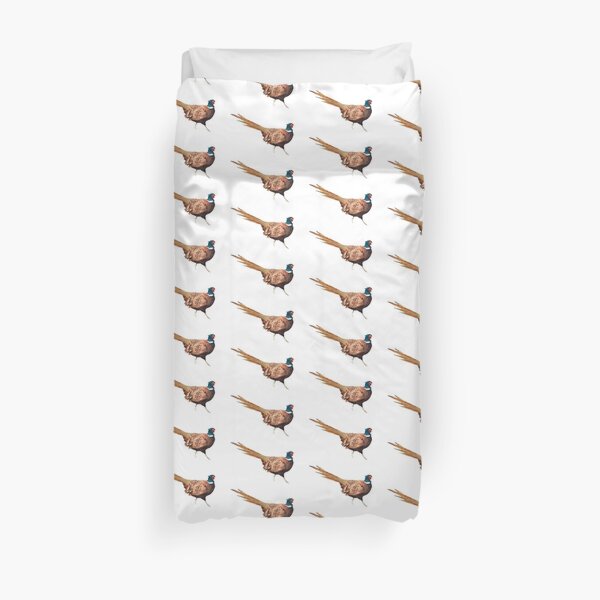 The Fancy Pheasant Duvet Cover