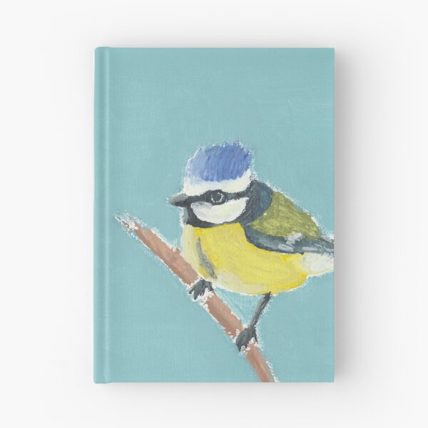 Item preview, Blue Tit on Duck Egg designed and sold by TFeldDesign.