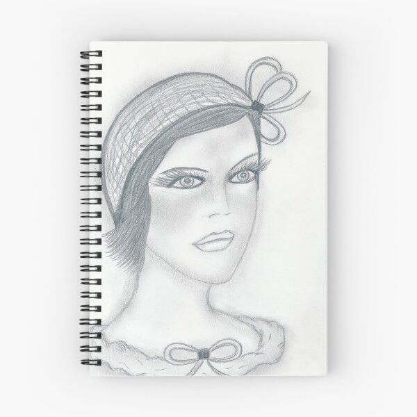 Item preview, Bow Flapper in Black and White designed and sold by blayzeink.