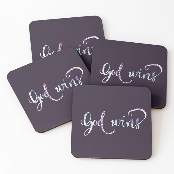 Item preview, God Wins Watercolor designed and sold by MaddiLoppnow.