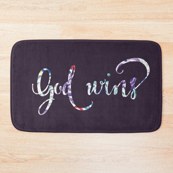 Item preview, God Wins Watercolor designed and sold by MaddiLoppnow.