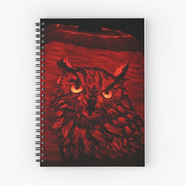 Item preview, Dark Owl - Pumpkin Carving designed and sold by Moti Black.