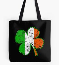 Bolsa de tela Shamrock irlandés