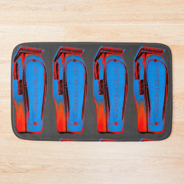 Item preview, Pop Art clippers red and blue  designed and sold by SaltCitySage.