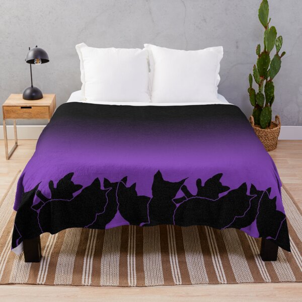 Item preview, Spooky Cats (purple) designed and sold by ianablakeman.