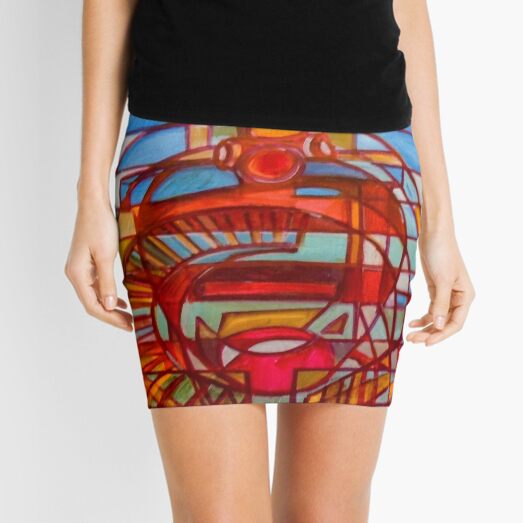 Hexagram 48: Jĭng (The Well) Mini Skirt