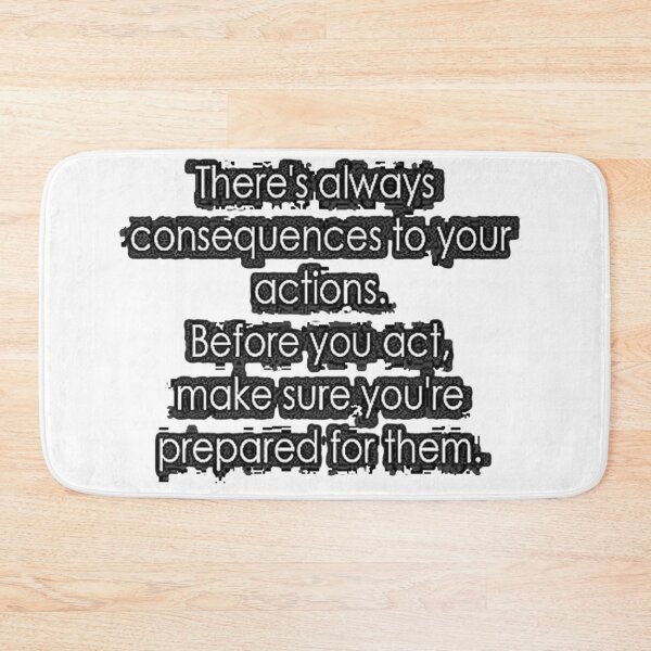 Item preview, Consequences  designed and sold by designbywhacky.