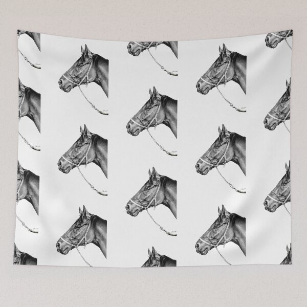 Item preview, Sir Alfred - Racehorse : Graphite designed and sold by Patricia Howitt.