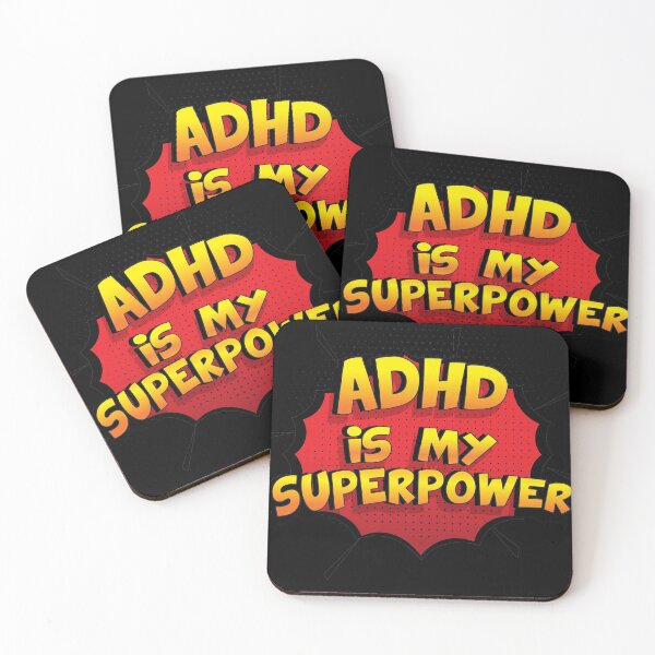 Item preview, ADHD is my Superpower Funny Design Adhd Gift,  designed and sold by Custom365.