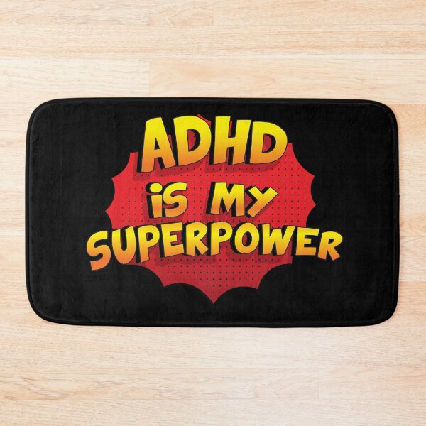 Aperçu de l'œuvre Le TDAH est mon cadeau de conception drôle Adhd de superpuissance, créée et vendue par Custom365.