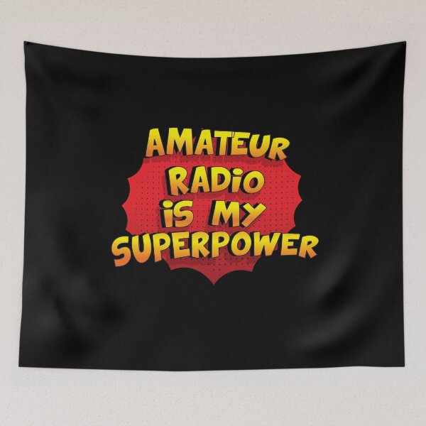 Item preview, Amateur Radio is my Superpower Funny Design Amateur Radio Gift designed and sold by Custom365.