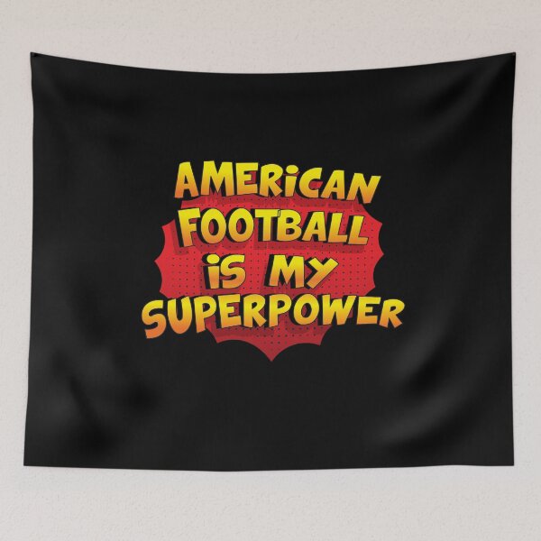 Item preview, American Football is my Superpower Funny Design American Football Gift designed and sold by Custom365.