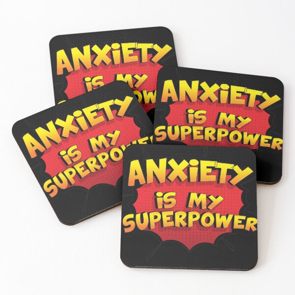 Item preview, Anxiety is my Superpower Funny Design Anxiety Gift designed and sold by Custom365.
