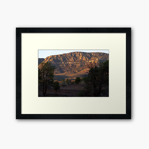 Late Afternoon Rawnsley Framed Art Print