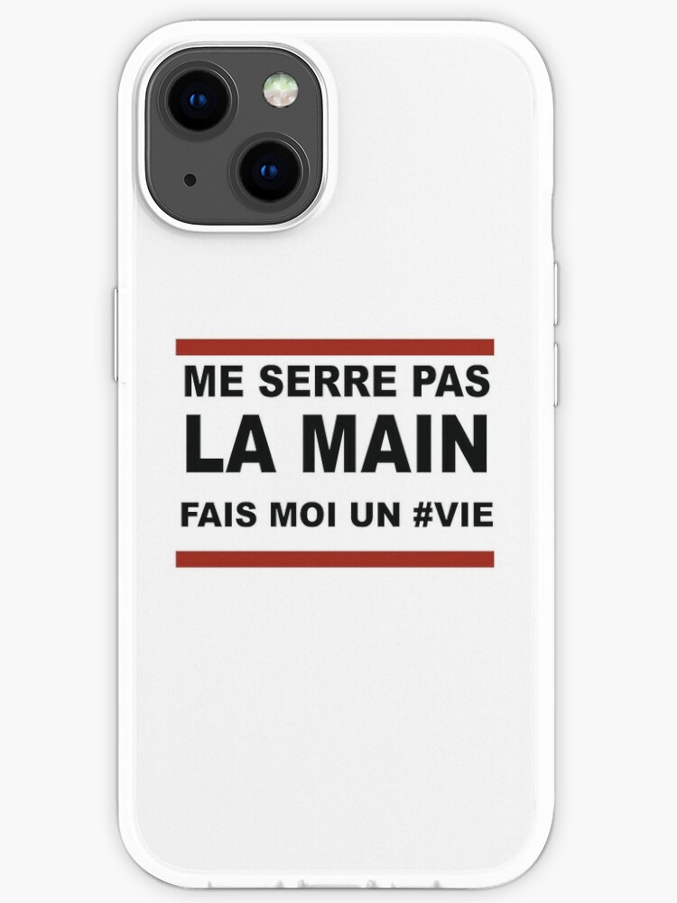 Coque Iphone Damso Vie Citation Mosaique Solitaire Blanc Et Rouge Par Sekmeth Redbubble