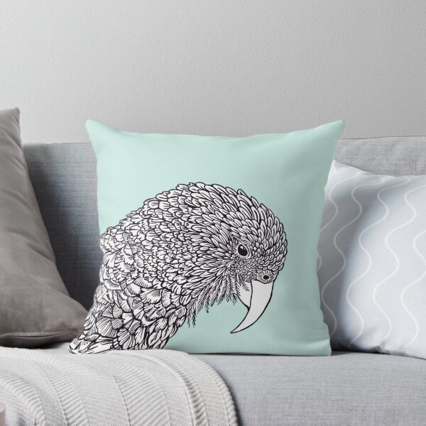 Item preview, The super brainy New Zealand Kea designed and sold by MRwonderfool.