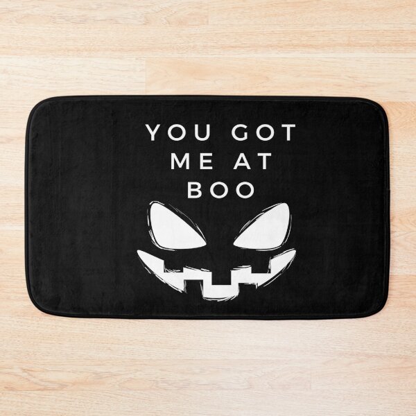 Item preview, You Got me At Boo Halloween Pumpkin face designed and sold by Carmen Gomez.