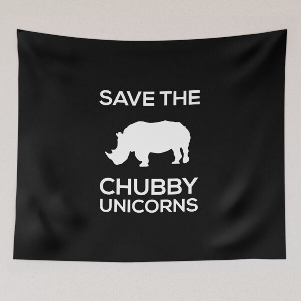 Artikelvorschau, Save the Chubby Unicorns entworfen und verkauft von Rodding.