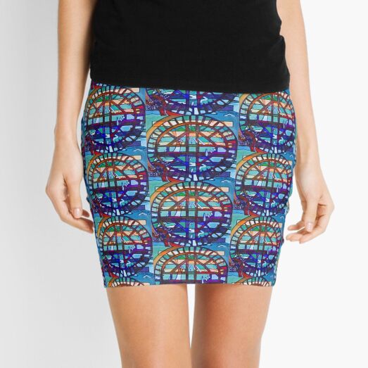 Hexagram 53: Jiàn (Replenish) Mini Skirt