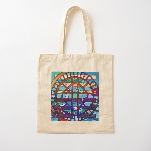 Hexagram 53: Jiàn (Replenish) Cotton Tote Bag