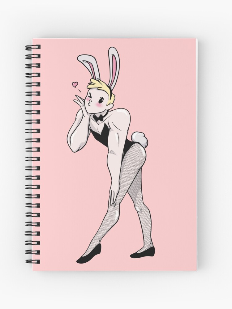 Sexy Buff Bunny | Spiral Notebook