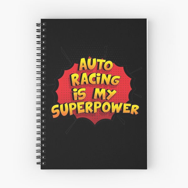 Item preview, Auto Racing is my Superpower Funny Design Auto Racing Gift designed and sold by Custom365.