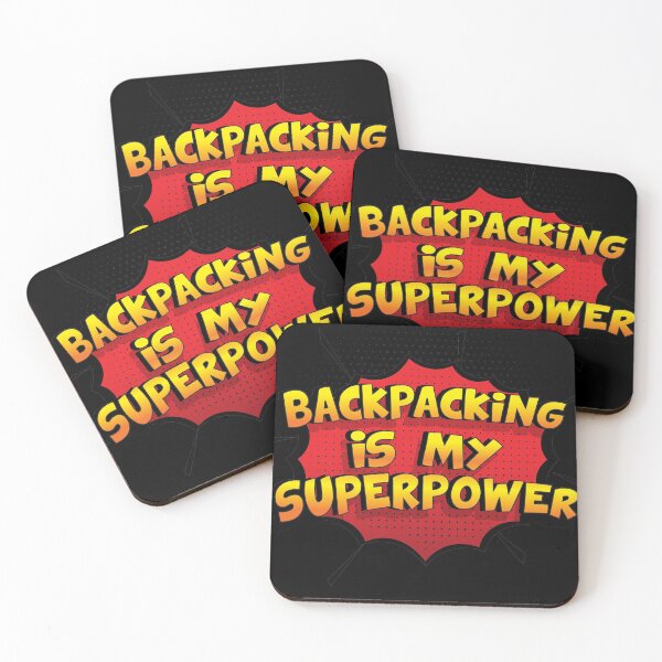 Item preview, Backpacking is my Superpower Funny Design Backpacking Gift designed and sold by Custom365.